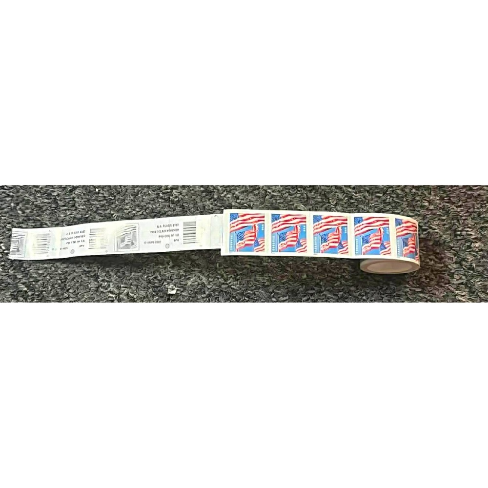 US Postage Stamp 100 Forever Flag Stamps
